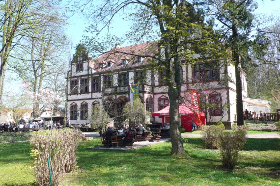 Die Villa Löwenherz im Frühling