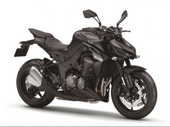 In schwarz wirkt die neue Kawasaki Z 1000 schon echt brachial!