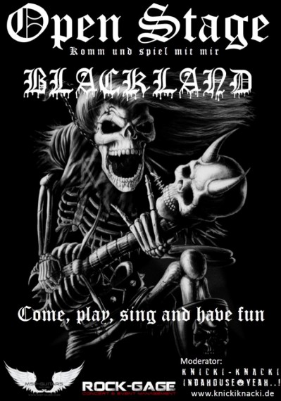 Open Stage ist an jedem 2ten Sonntag im Monat.