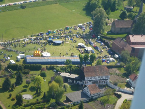 Das Event-Gelände!
