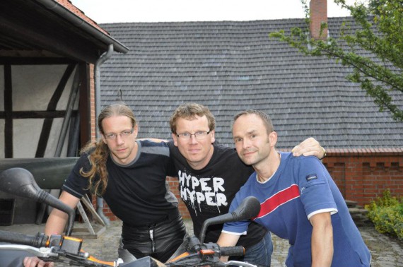 Christian, Olaf und Frank