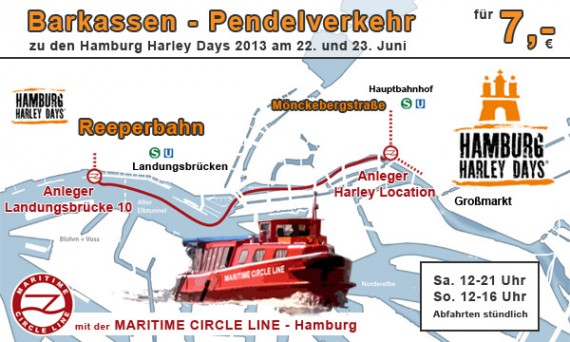 Bin gespannt, ob es den Barkassen-Shuttle wieder gibt.