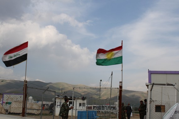 Dieses Flüchtlingslager war da Ziel des Median Empire MC!