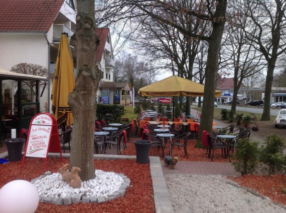 Luigi hat die Außenanlage gut im Griff!