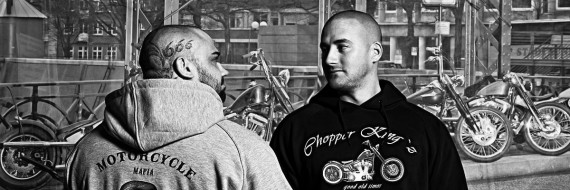 Die Chopper-Vermietung betreibt einen Merchandise-Shop!