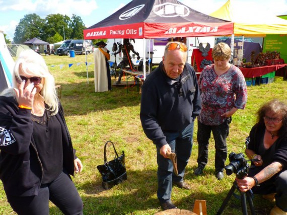 2014 verirrten ich nur wenige Besucher auf dem Platz!