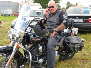 Der Stress bei derartigen Events ist enorm! Und auf der Karre sitz man auch selten!