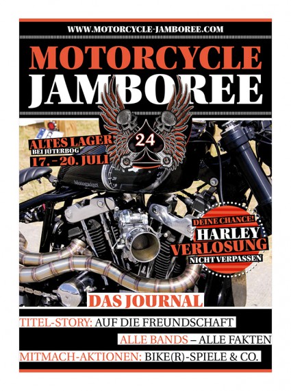 Dies ist das Cover des Jamboree Journals aus 2014!