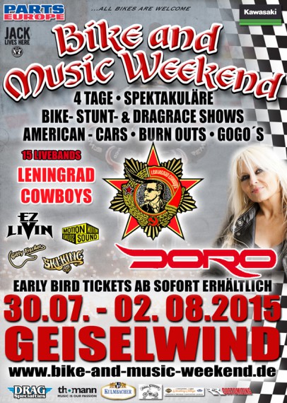 Das Bikes and Music Weekend bietet für jeden Geschmack etwas!