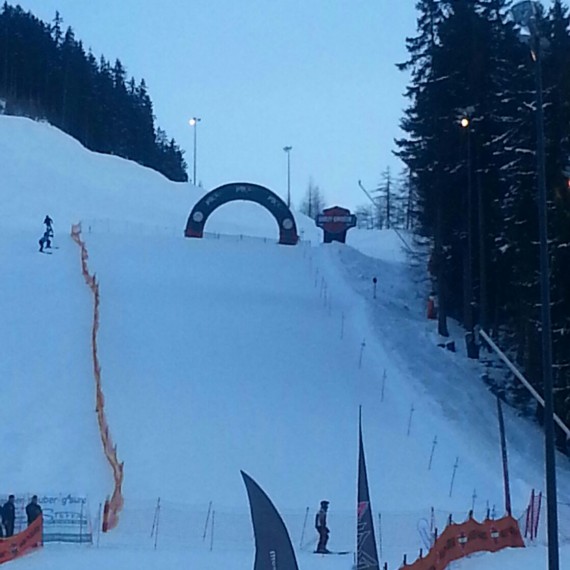 Da gehts bei der Snow Ischgl runter. Nix für Weicheier! Aber der Fun steht im Vordergrund!