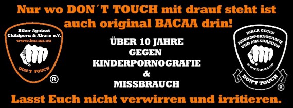 Mit dem B.A.C.A.a. e.V. arbeite ich regelmäßig zusammen. Daraus sind freundschaftliche Kontakte entstanden!