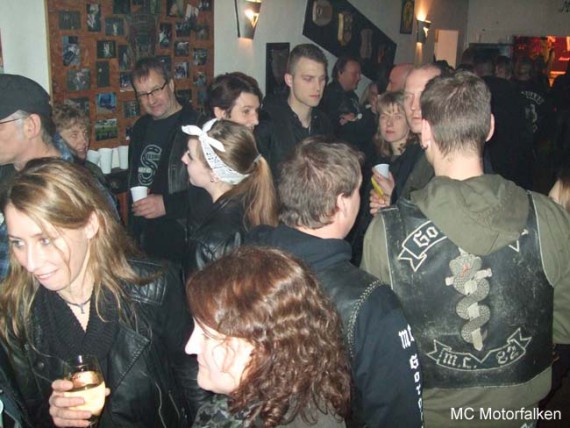 Erneut war die Winterparty des MC Motorfalken top besucht!
