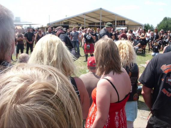 Die Highland-Games auf dem Jamboree kommen top an!