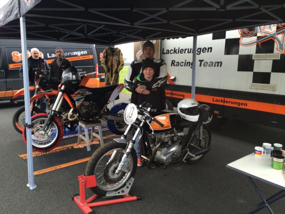 Olii ist member des FRMC Bremerhaven und aktiv beim Rennen am Start. Daumen gedrückt!