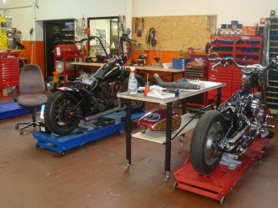 Die neue Werkstatt-Halle bietet weitaus mehr Potential.