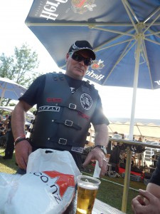 Der Iron Thunder MC aus Neuseeland war auch da!