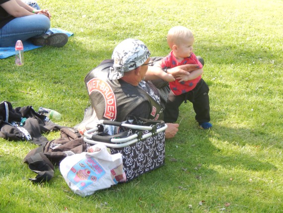 Dieses Motiv drückt m. E. die hihe Symbolkraft des World Viking Runs am besten aus!