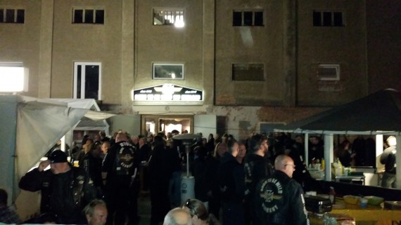 Die Klubhaus-Eröffnung war wirklich gut besucht. 