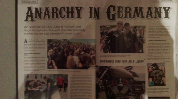 Die Biker News berichtete umfassend über die erste Party von Jörg Bürrig. 