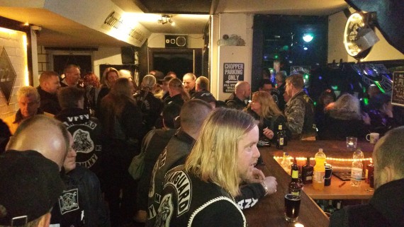 Unzählige Clubs, Freebiker und Freunde des Clubs erwiesen Maze die letzte Ehre!