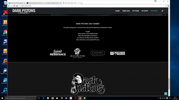 Klare Bekenntsisse sind selten. Logen ist das PR für uns, aber da steht einer zur Szene!