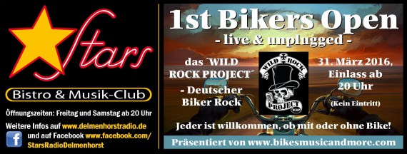 Am Weekend der Ballermann, am Donnerstag der Biker Rock. Warum denn nicht!