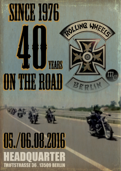 Da rollt was auf euch zu. In diesem Jahr ist das 40th Anniversary!