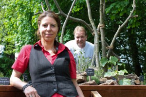 Sympathische Wirtsleute: Nicole und Frank! biker very welcome!