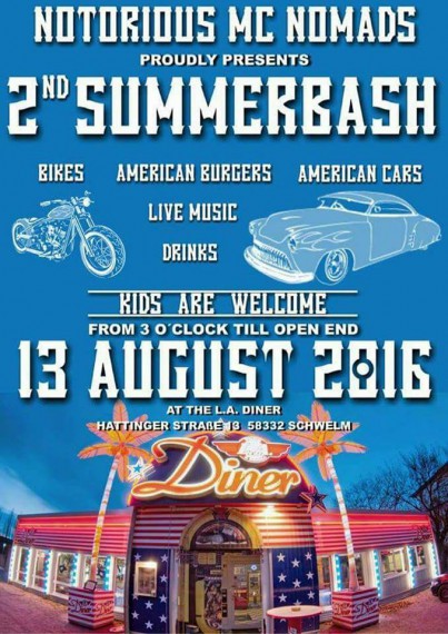 Nach dem Erfolg in 2015, steigt am 13. August die zweite Auflage des Summer Bash.