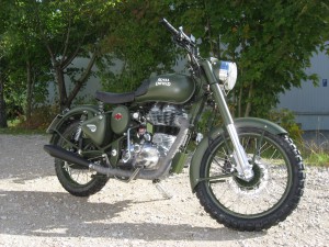 Auch die Traditionsmarke Royal Enfield ist im Angebot.