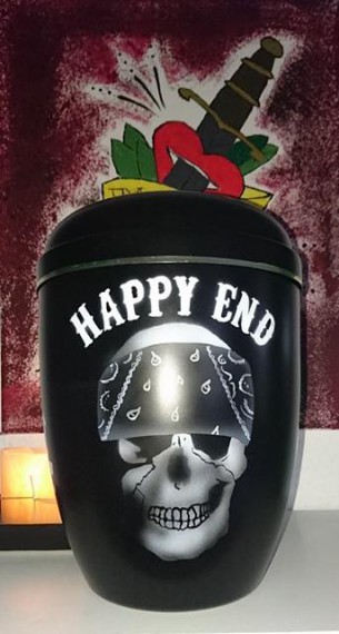 Das Motiv Hapy End wird dem ein oder anderen bekannrt vorkommen. 