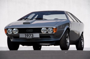 Der Pik As – die 1973 gestaltete Vision eines rassigen Audi-Sportcoupés.