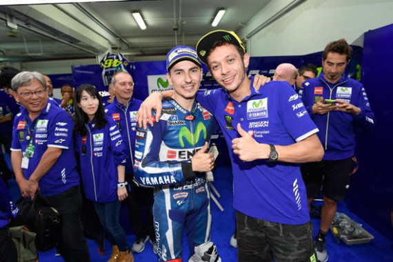 Die beiden Protagonisten führten Yamaha erneut zum Gewinn der Teamwertung. 
