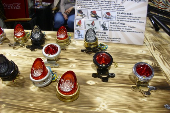 Mit den Rückleuchten hatte mich Runnaway Choppers in Bad Salzuflen angefixt!