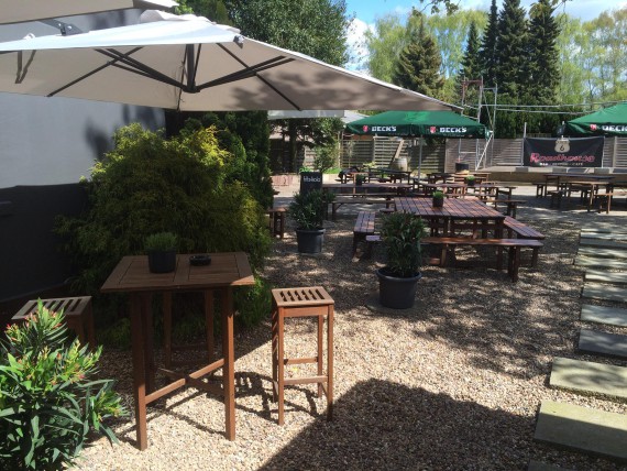 Für mich einer der schönsten Biergärten in der Region um Bremen herum!