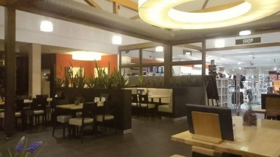 Das Interieur wirkt modern und zeitgemäß. Und es war sauber.