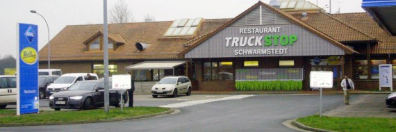 Auf meiner Heimreise nach Bremen checkte ich im Autohof in Schwarmstedt ein.