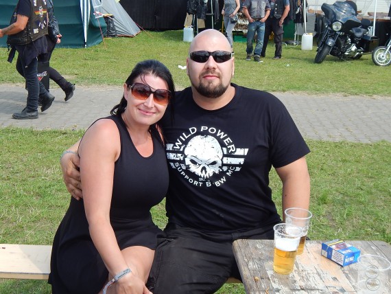 Dennis aus Berlin mit seiner süßen Lady. In drei Jahren machen wir die 10 voll. 