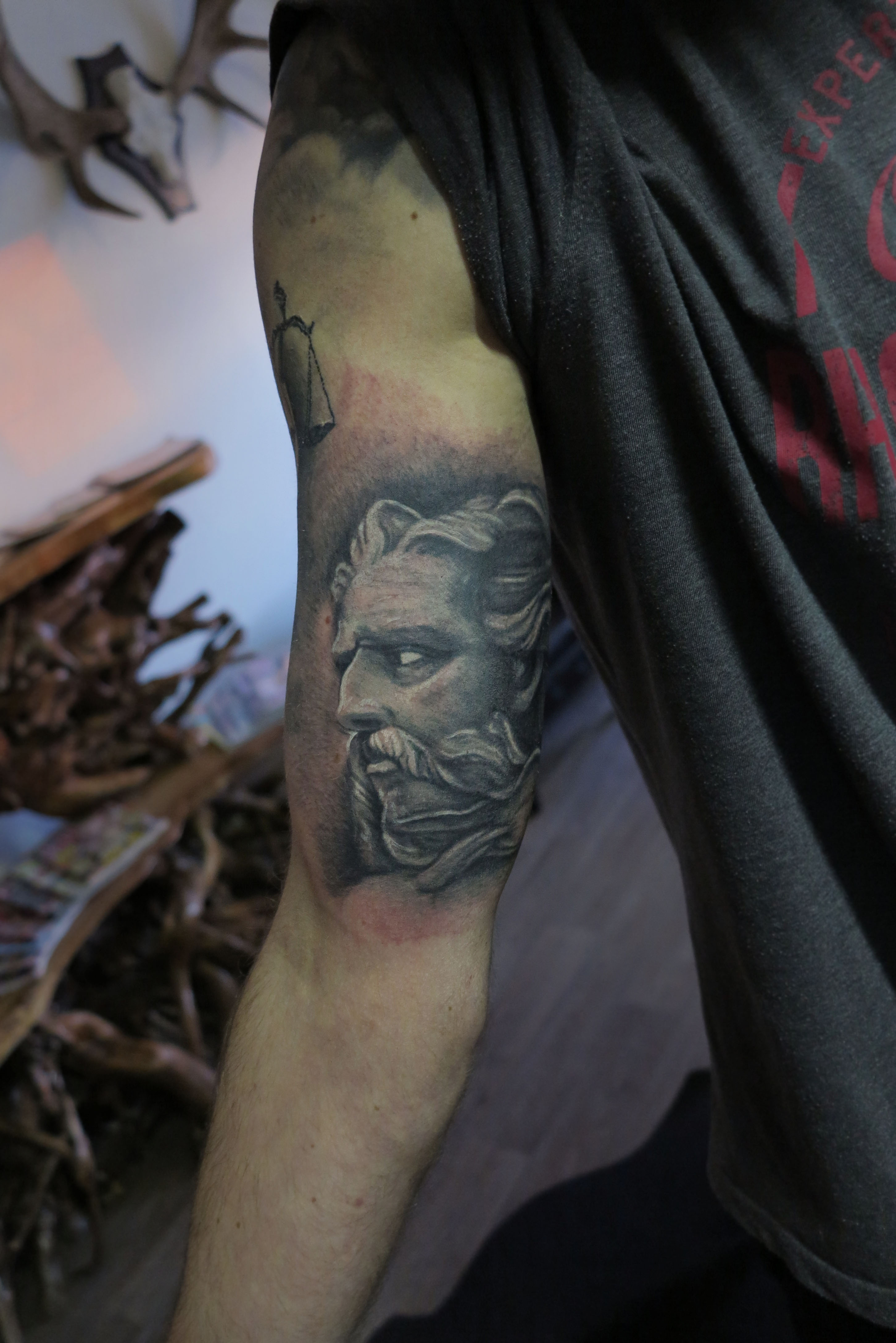 Fleischtapeten Fat Mexican Tattoo Bikes Music More